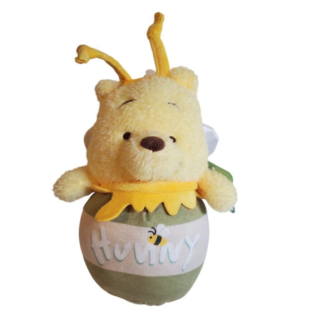 Disney Plush - Winnie the Pooh in Honey Jar Suit Plush - 9"